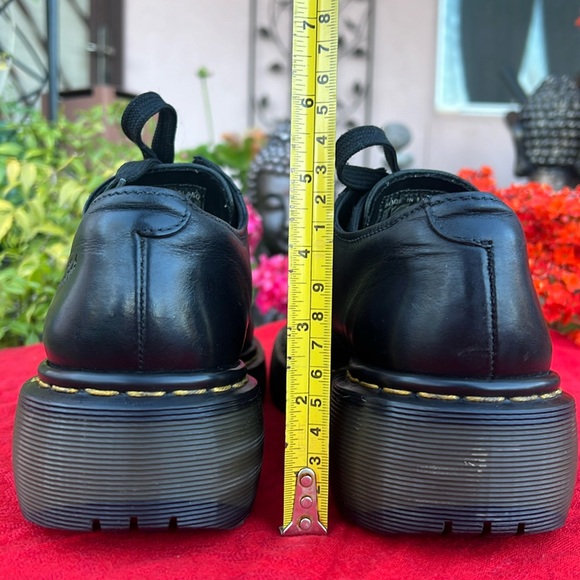 🏴󠁧󠁢󠁥󠁮󠁧󠁿 Dr. Martens MIE Vintage Chunky Cap Toe Platform Oxfords UK 5 - Picture 7 of 17